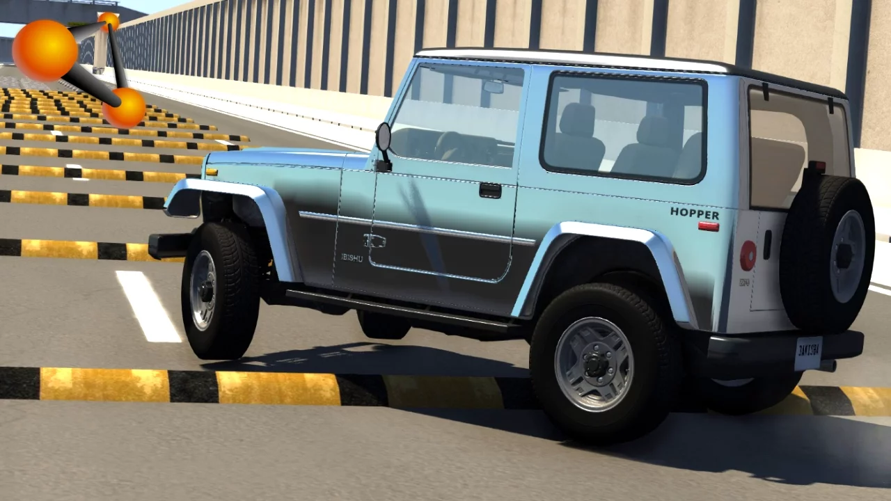 BeamNG.drive - Speed Bumps High speed #5