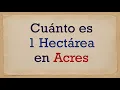 How much is ONE HECTARE in ACRES 1ha ac