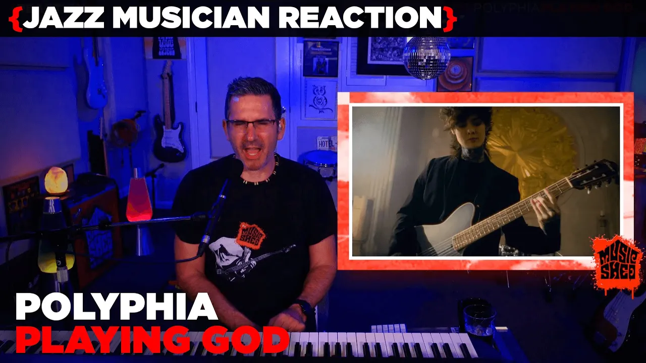 Jazz Musician REACTS | Polyphia "Playing God" | MUSIC SHED EP275