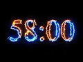 58 Minute Timer - 3480 seconds Timer