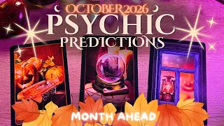 October 2026 Psychic Predictions ๐ฎ๐ PICK A CARD | Whatโs Coming Next?
