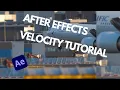 After Effects Smooth Velocity Tutorial Easy No Plugins