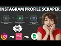 Download Lagu Hoe je GRATIS en EENVOUDIG Instagram-profielen kunt scrapen met één klik!