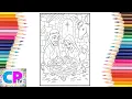 Baby Jesus with Joseph and Maria Coloring Yosef - Lights NCS Release