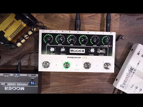 Mooer Preamp Live | Delicious Audio