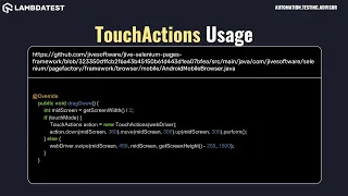 org openqa selenium interactions touch TouchActions with example