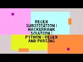 REGEX SUBSTITUTION HACKERRANK SOLUTION PYTHON REGEX AND PARSING