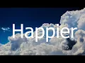happier - Olivia Rodrigo (Lyric Video) || Madison Beer,Jamie Miller,...