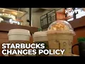 Starbucks ends open-door policy requires purchases to stay