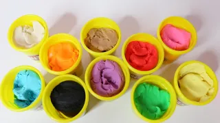 Cubeta de Play-Doh Paletas 🍭 Helados 🍨Galletas🍪Golosinas de Plastilina
