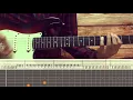 Current Joys  - A Different Age  / Guitar Tutorial / Tabs + Chords + Solo