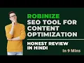 Robinize - SEO content optimization tool