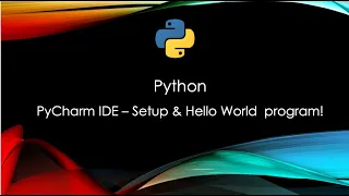 Python - PyCharm IDE
