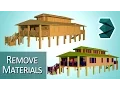 Quick tip how to remove materials from object in 3ds Max
