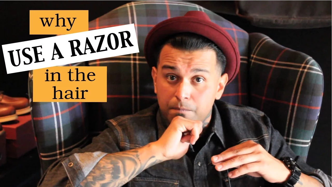 Why use a razor to cut hair?