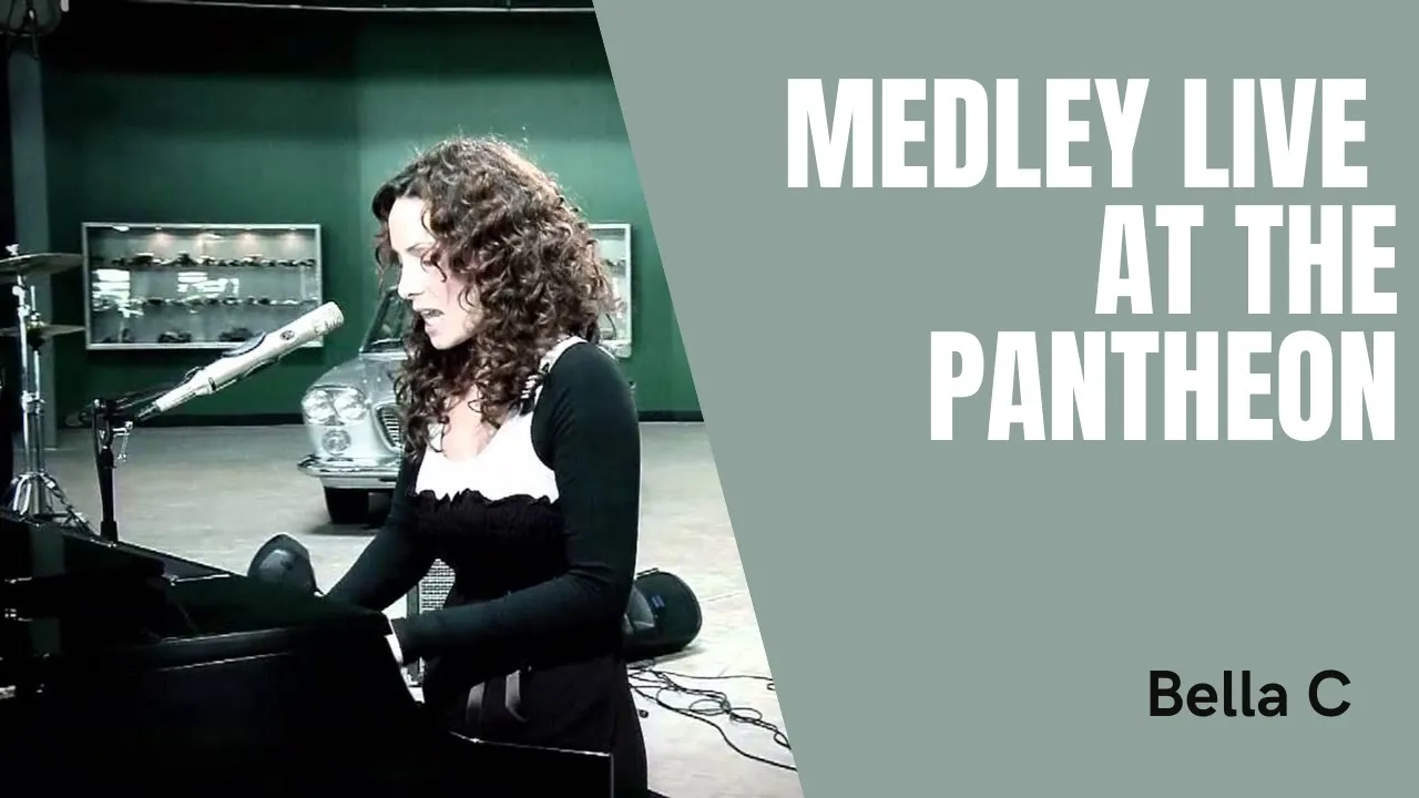 Bella C - Medley - Аuthor's ЕN songs - sung in German , Live at the Pantheon