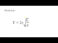 Pendulum Lab Analysis Summary