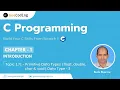 1 71 - Remaining Primitive Data Types in C float double char void New Series