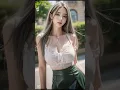 Lagu [4K] AI ART LOOKBOOK AMAZING COLLECTION‐Asian The Beautiful Sakura GenZ Sexy Girl #shorts