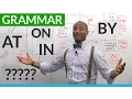 Download Lagu English Grammar: The Prepositions ON, AT, IN, BY