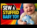 DIY Dinosaur Baby Toy Easy Sewing Tutorial