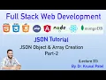 Full Stack Web Development - Lecture 33