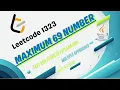 LeetCode 1323 Maximum 69 Number Easy Explained with Two Solutions Java
