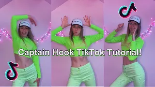 Download CAPTAIN HOOK TIKTOK DANCE TUTORIAL! *easy* MP3