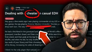 Commander Players Are Cheating - Shuffling Hacks Free Mulligans MTG Reddit Story Discussion