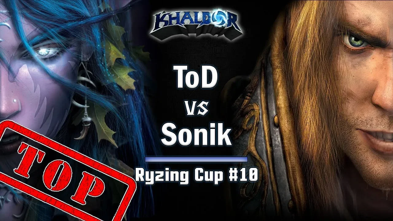► WarCraft 3 Reforged - ToD (HU) vs. Sonik (NE) - Ryzing Cup #10