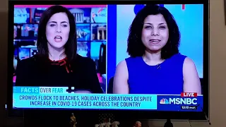 Dr Roy Talks to MSNBC s Lindsey Reiser about COVID-19 Messaging