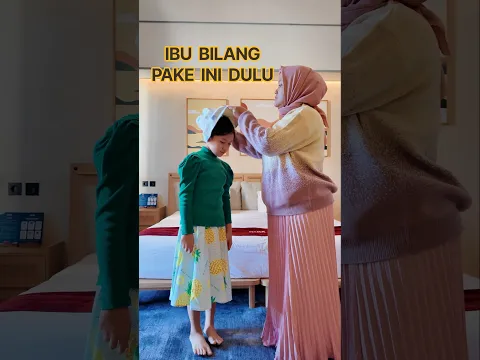 Hehehe Akhirnya ikutan bikin Trend ini😄😁 #twins #ibubilangpakaiinidulu #kembar #trend #shorts