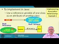 Lecture 10 Implementation of Association Relation in Java
