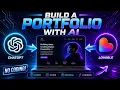 Build a Professional Portfolio Website with AI ChatGPT Lovable No Coding