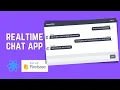 Build a Real-Time Chat App with React Firebase and Tailwind CSS