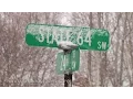 Heavy snow fall sticks to the ground in northern Minnesota - 2015