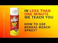 How To Use Bengal Roach Spray Bengal Roach Spray Review