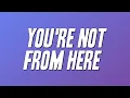 Lara Fabian - You're Not From Here (Lyrics)