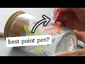 Testing NEW Apple Barrel Paint Pens plus tips