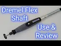 Dremel Flex Shaft Attachment 225-01 Review And How To Use