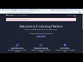E-Learning Platform Using Python Flask