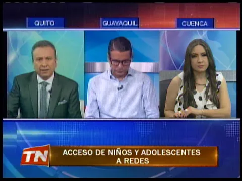 Acceso de niños y adolescentes a redes