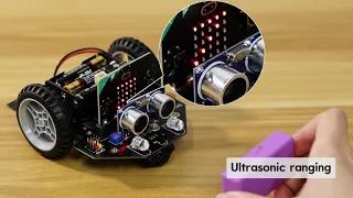 LAFVIN MicroBit Smart Robot Car for MakeCode and MicroPython