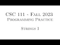 C Programming Practice Fall 2023 - 8 01