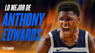 ¿Alguien puede frenar a Anthony Edwards? ¡Aquí están sus mejores jugadas! 😉🔥
