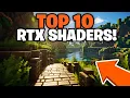 Top 10 RTX Shaders For Minecraft Bedrock 1 21