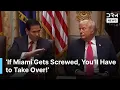 Marco Rubio Crack Jokes at Cabinet Meeting If Miami Gets Screwed You ll Have to Take Over AC1G