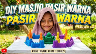 DIY MASJID DARI PASIR WARNA