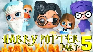 LOL Surprise Dolls Perform Harry Potter and the Sorcerer's Stone Part 5! With Dollface & Coconut QT!