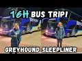 VLOG 246 GREYHOUND 16H SLEEPER BUS JHB TO GRJ